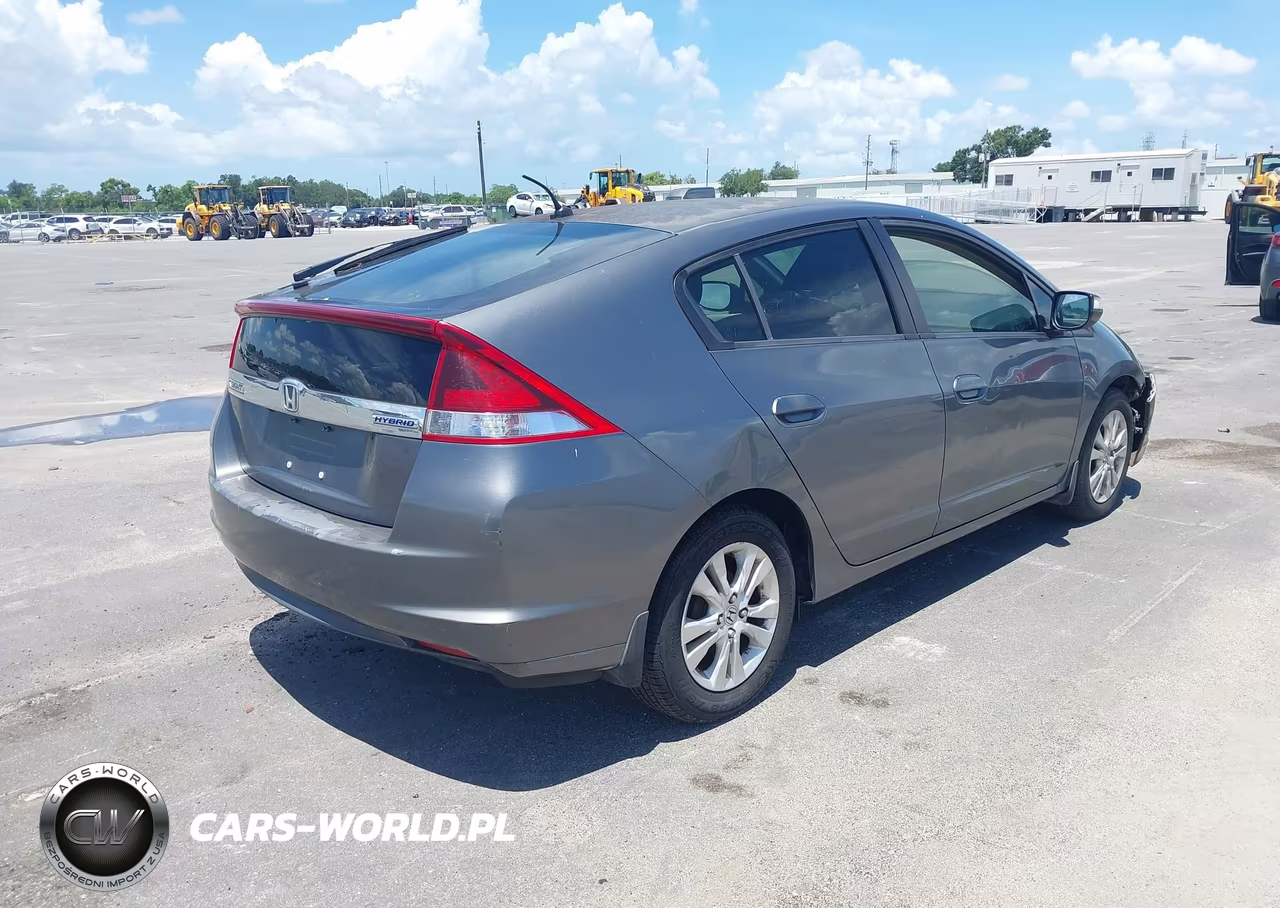 2012 Honda Insight Ex VIN:JHMZE2H75CS005594 - 4