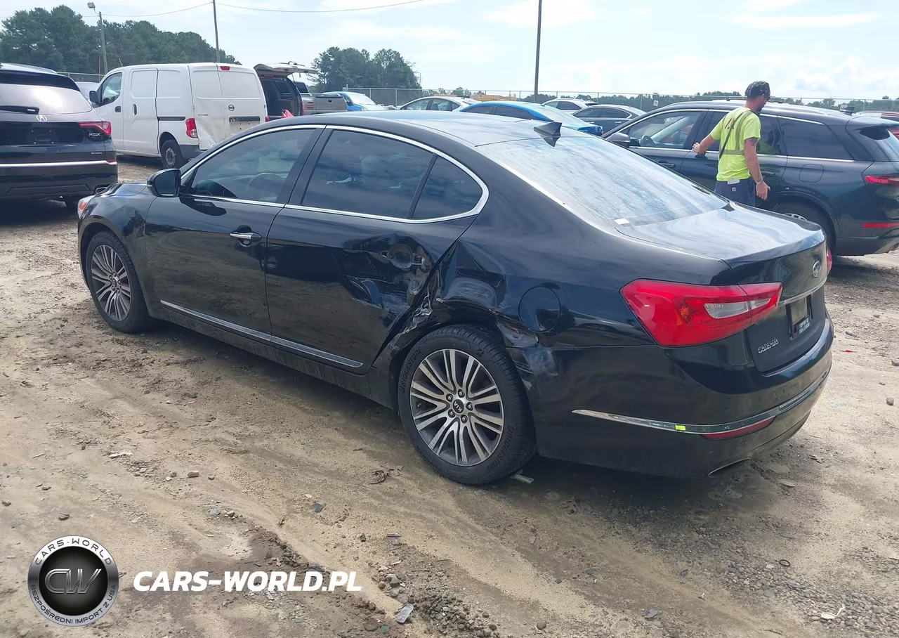 2014 Kia Cadenza Premium VIN:KNALN4D70E5167494 - 3
