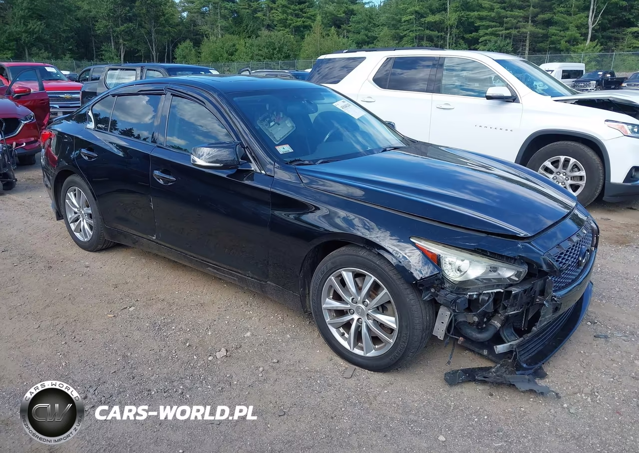 2017 Infiniti Q50 2.0T Premium VIN:JN1CV7AR0HM681756 - 1