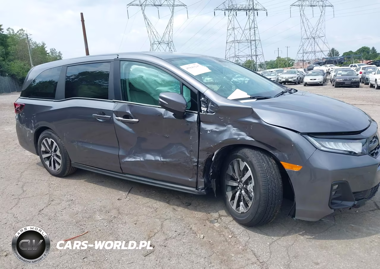 2026 Honda Odyssey Ex-L VIN:5FNRL6H62TB080921 - 1