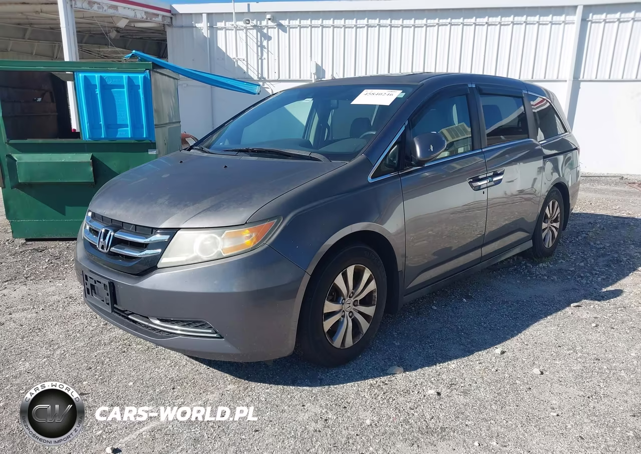 2015 Honda Odyssey Ex-L VIN:5FNRL5H67FB061652 - 2