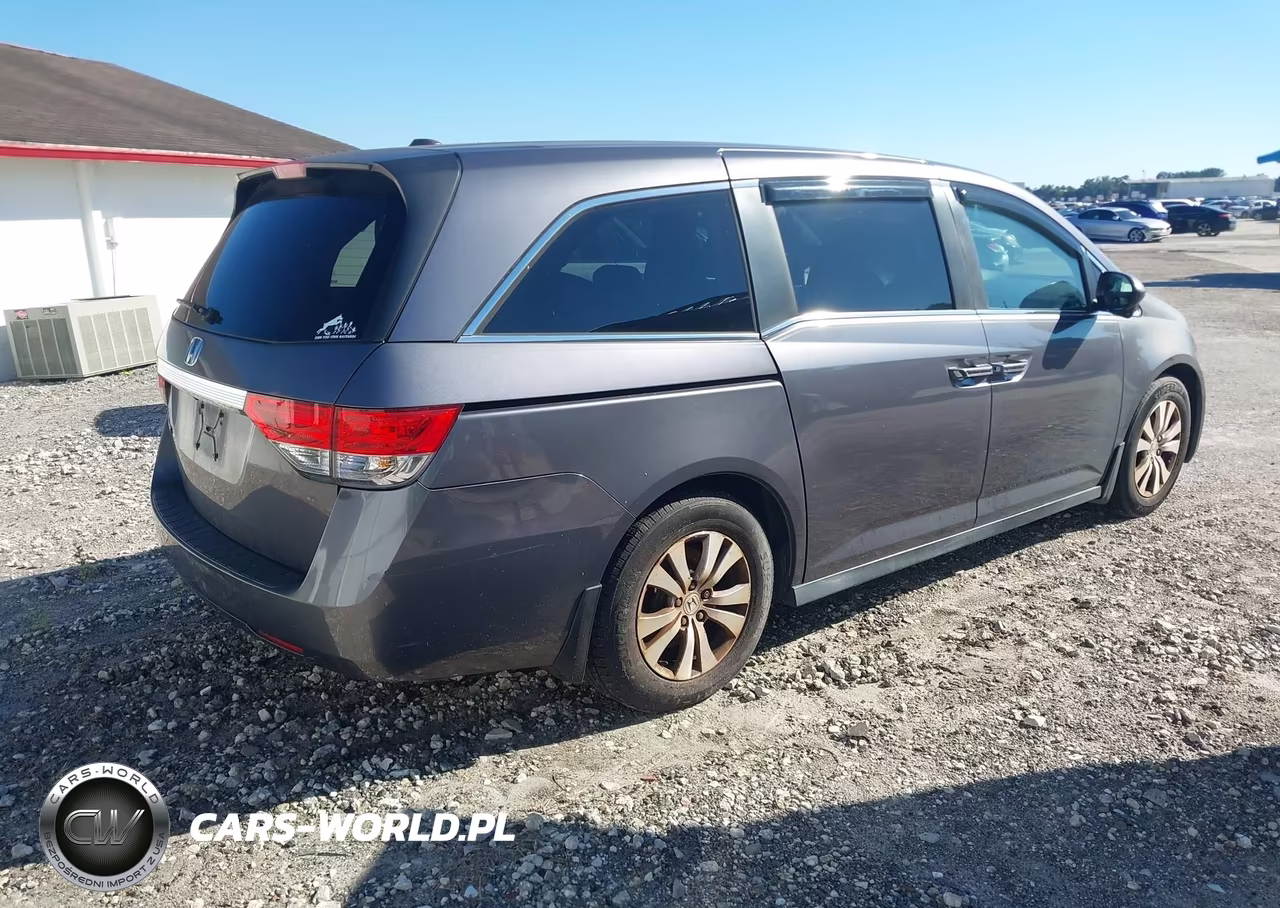 2015 Honda Odyssey Ex-L VIN:5FNRL5H67FB061652 - 4