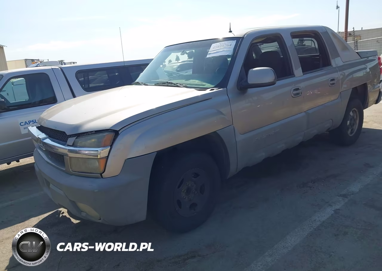 2002 Chevrolet Avalanche 1500 VIN:3GNEC13T52G127521 - 2