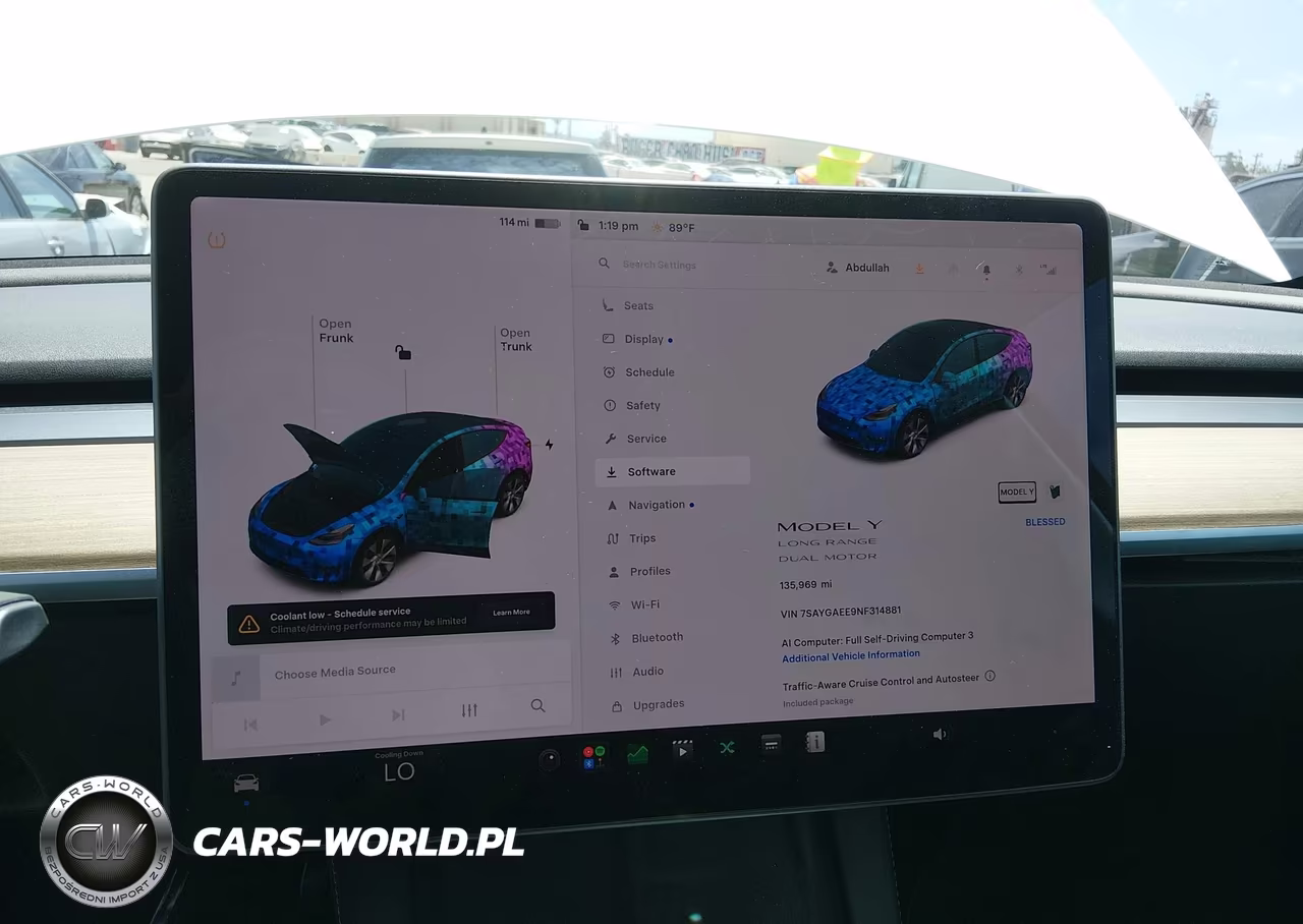 2022 Tesla Model Y Long Range Dual Motor All-Wheel Drive VIN:7SAYGAEE9NF314881 - 18