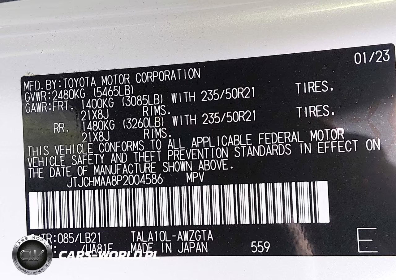 2023 Lexus Rx 350 Premium Plus VIN:JTJCHMAA8P2004586 - 9
