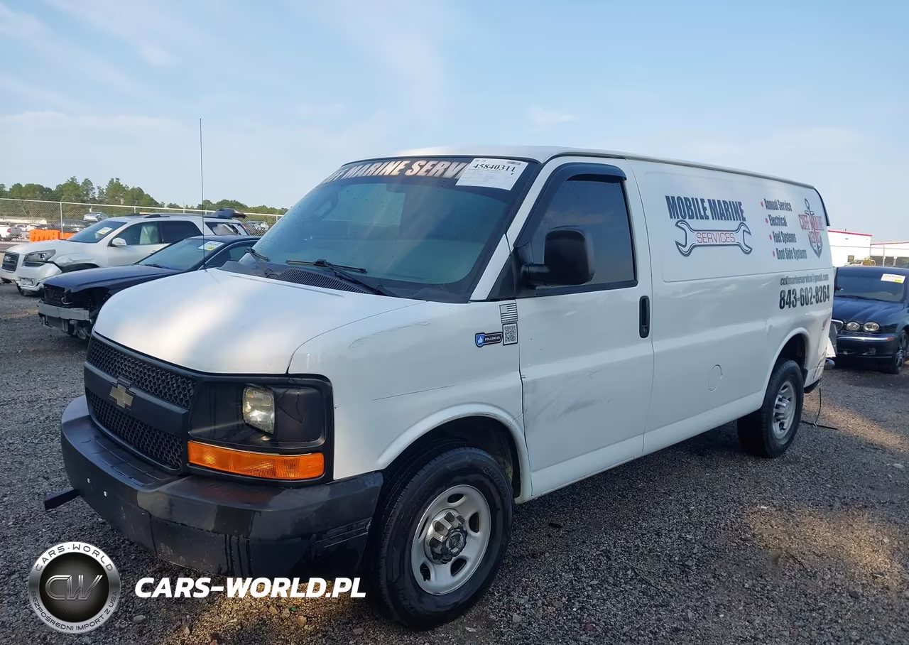 2017 Chevrolet Express 2500 Work Van VIN:1GCWGAFF0H1288597 - 2