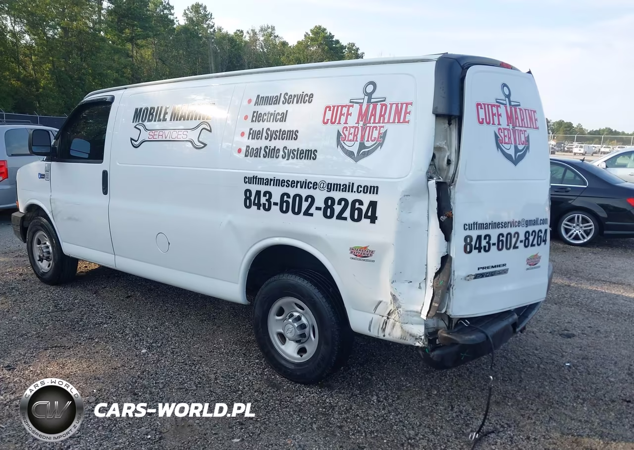 2017 Chevrolet Express 2500 Work Van VIN:1GCWGAFF0H1288597 - 3
