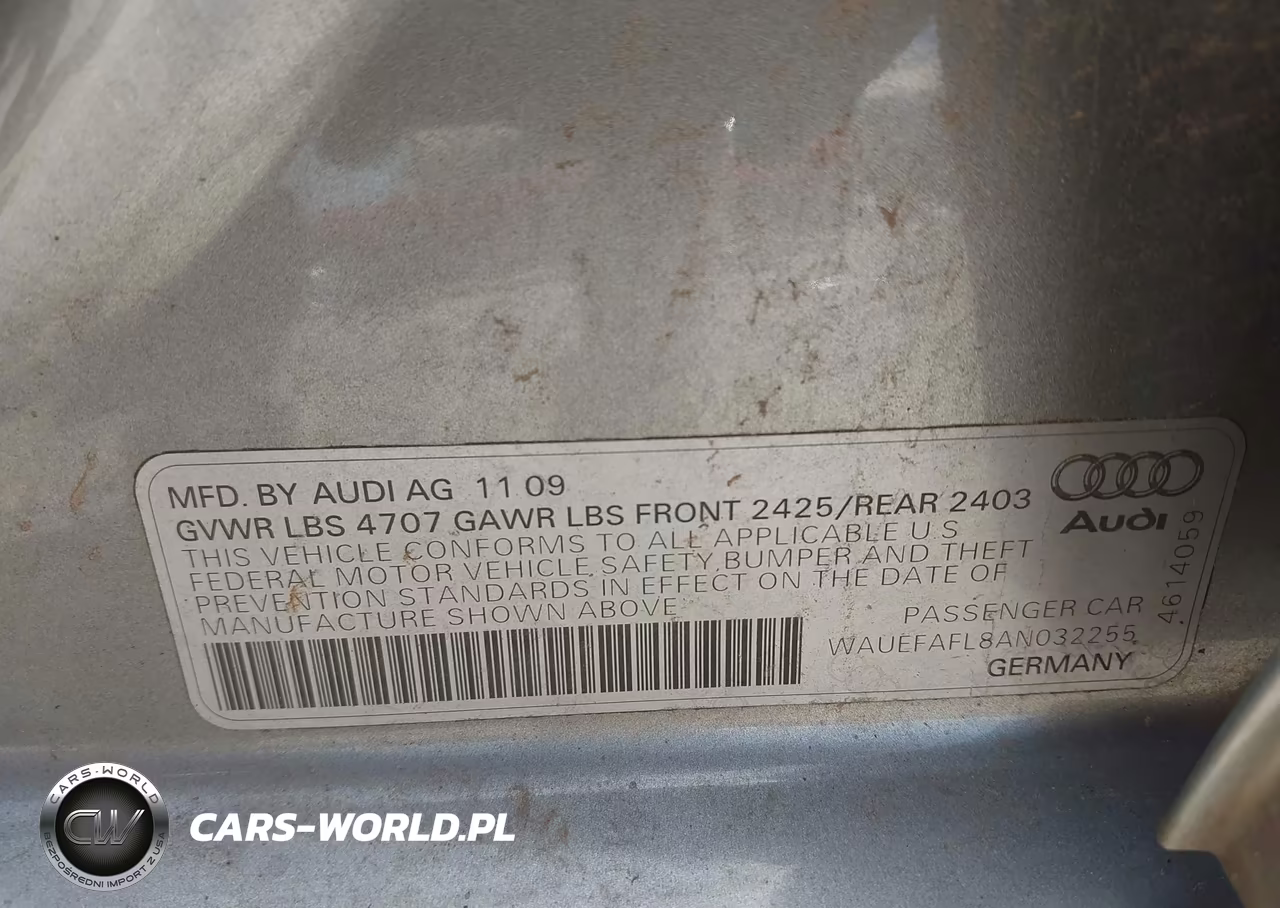 2010 Audi A4 2.0T Premium VIN:WAUEFAFL8AN032255 - 9