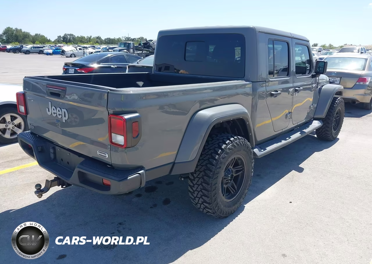 2021 Jeep Gladiator Overland 4X4 VIN:1C6HJTFGXML581721 - 4