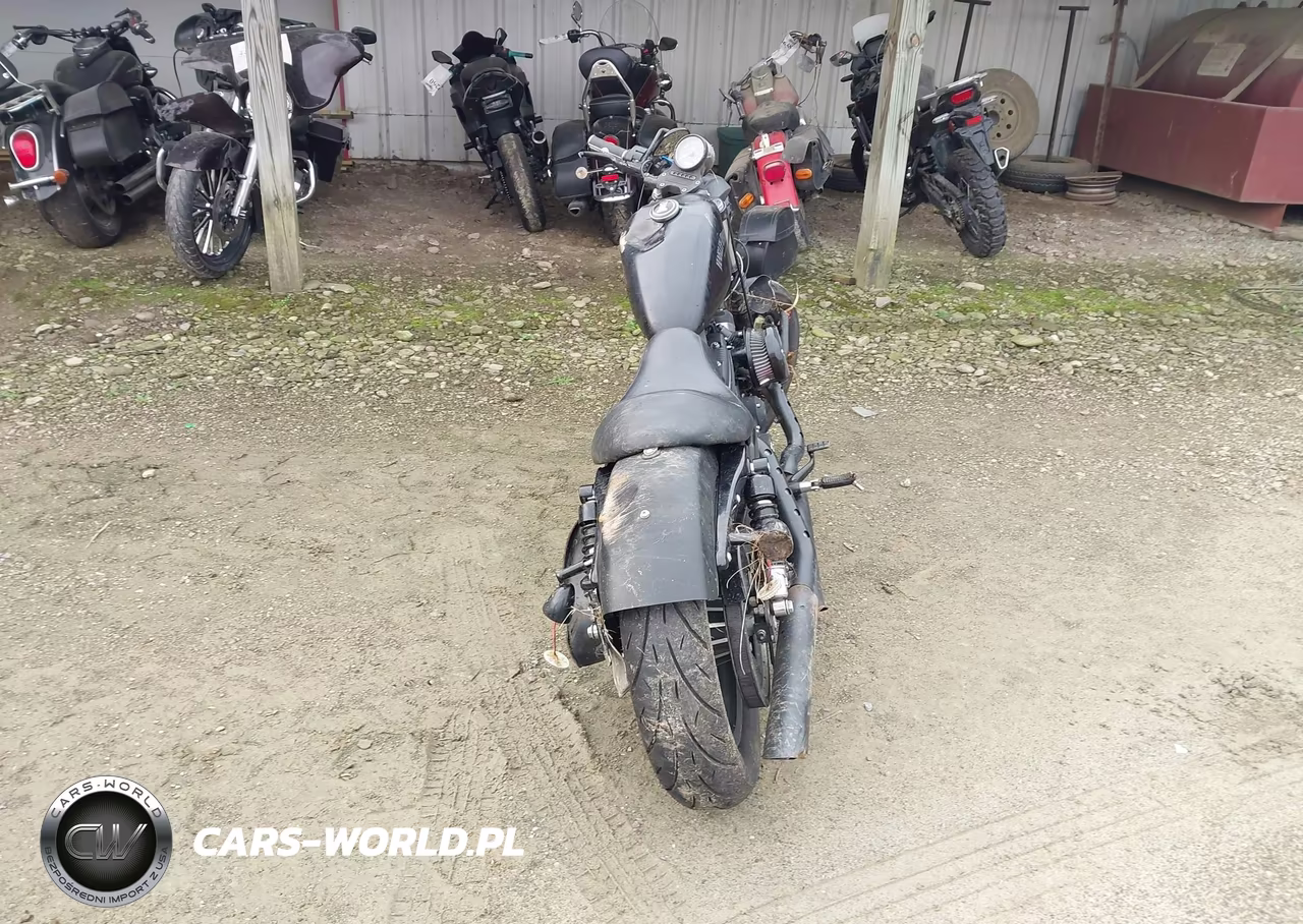 2014 Harley-Davidson Xl883 Iron 883 VIN:1HD4LE215EC435886 - 6