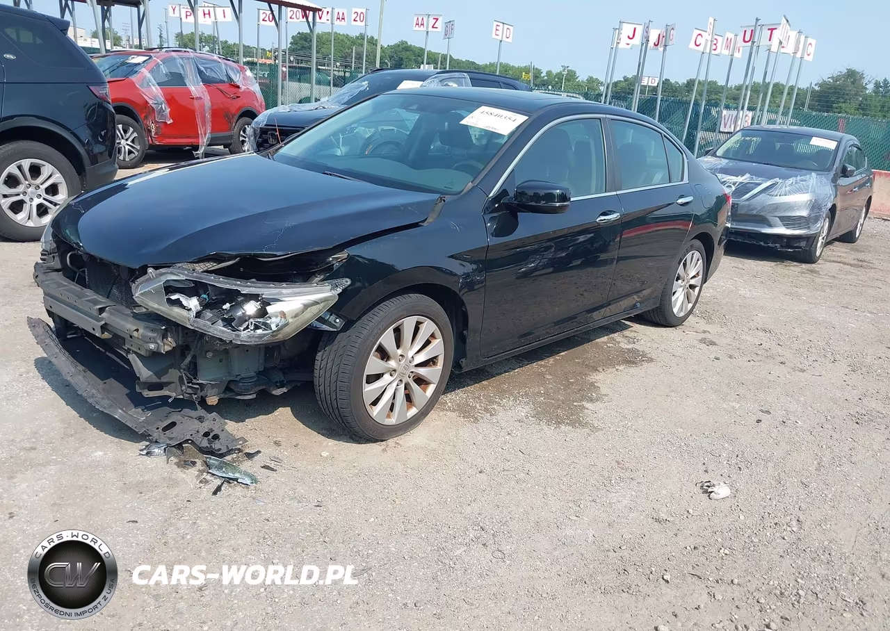 2014 Honda Accord Ex-L VIN:1HGCR2F83EA106831 - 2