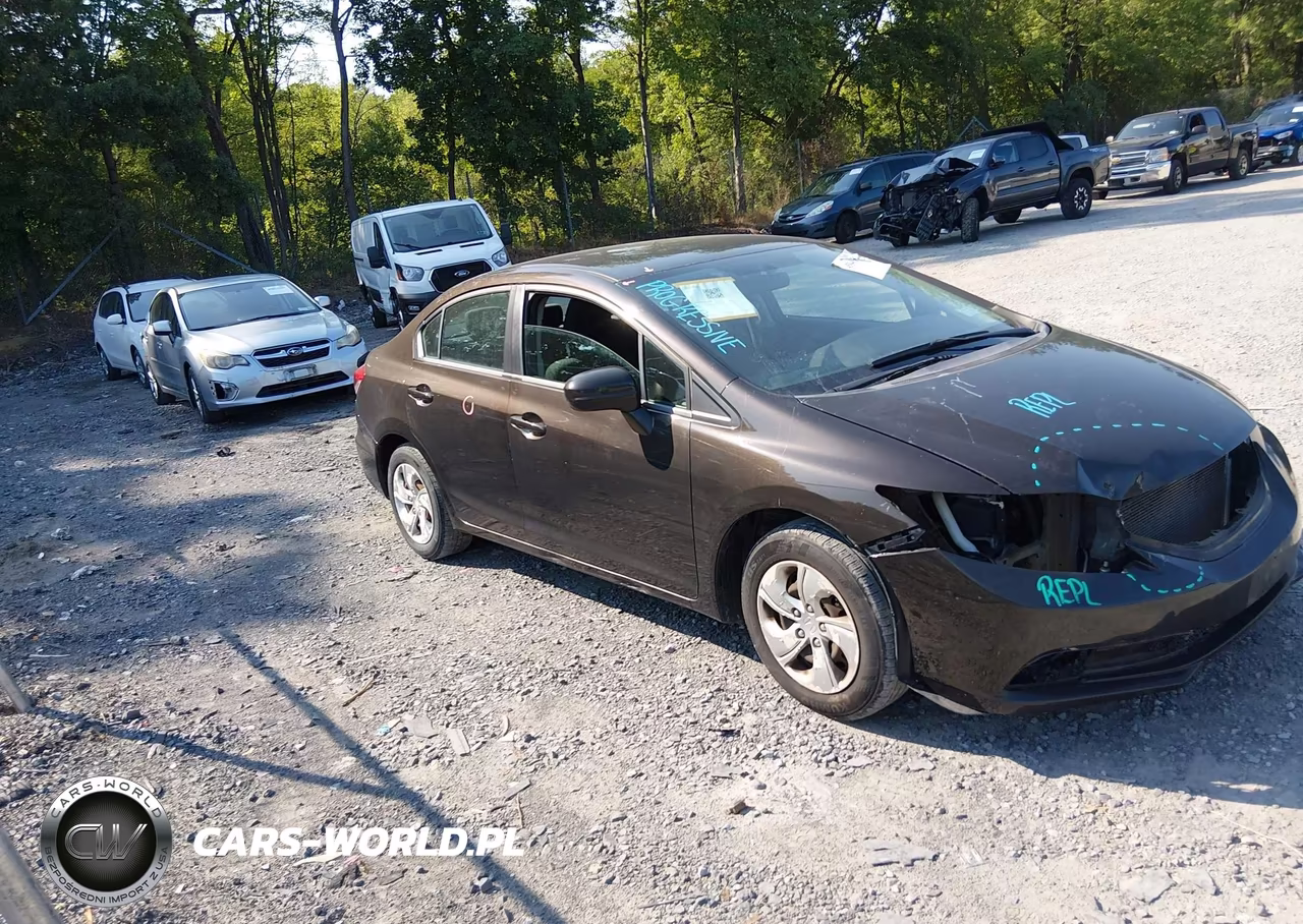 2014 Honda Civic Lx VIN:2HGFB2F5XEH537191 - 14