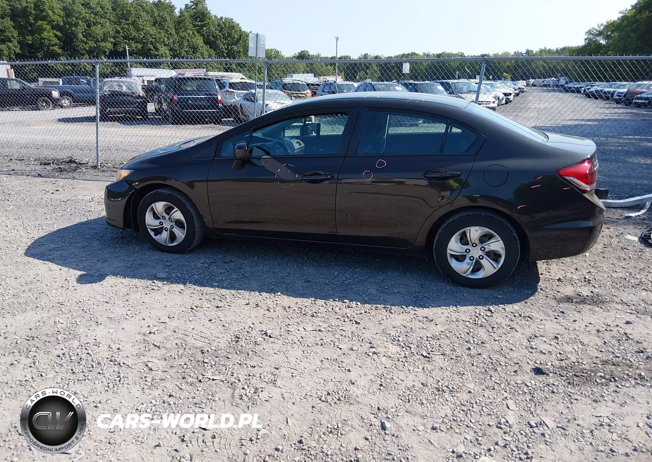 2014 Honda Civic Lx VIN:2HGFB2F5XEH537191 - 15
