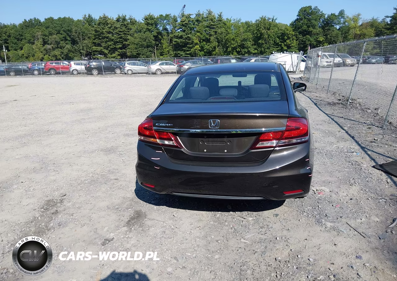 2014 Honda Civic Lx VIN:2HGFB2F5XEH537191 - 17