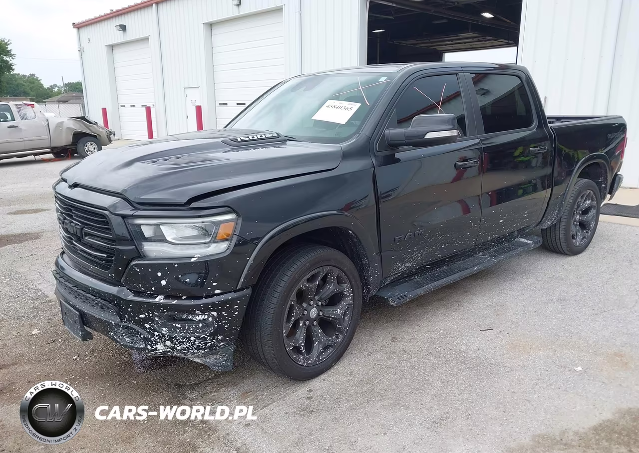 2021 Ram 1500 Laramie 4X4 5'7 Box VIN:1C6SRFJTXMN666180 - 2