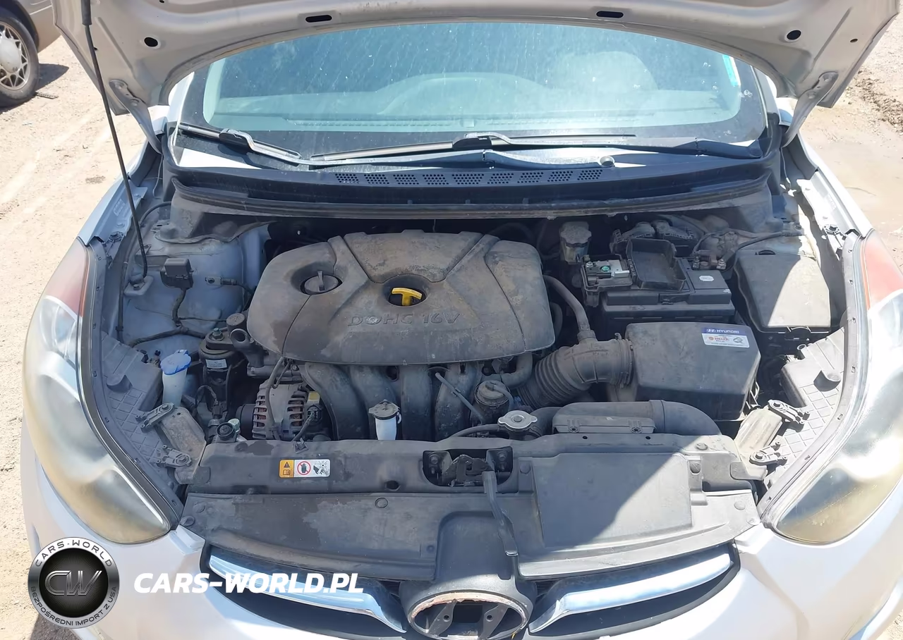 2012 Hyundai Elantra Gls (Ulsan Plant) VIN:KMHDH4AE7CU341335 - 10