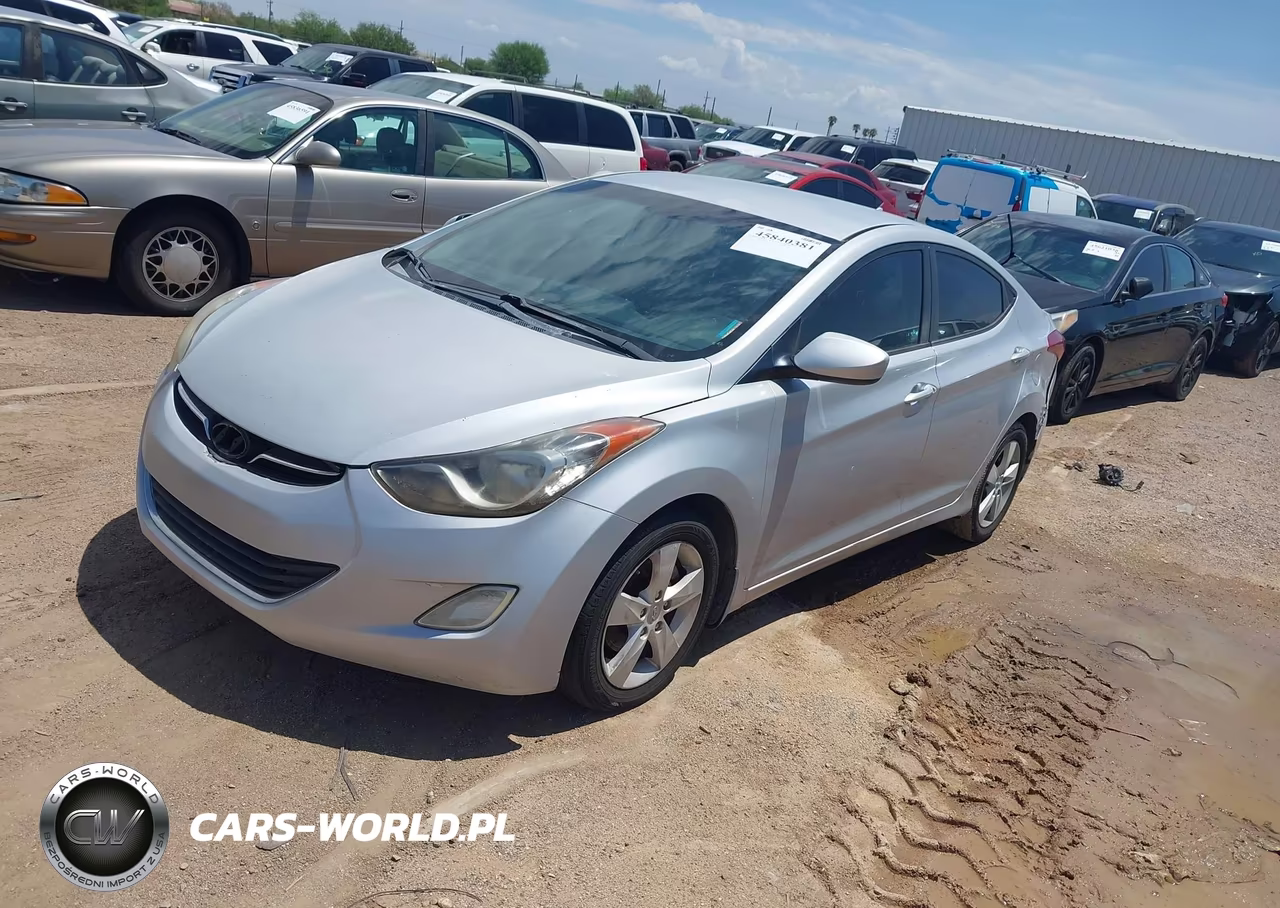 2012 Hyundai Elantra Gls (Ulsan Plant) VIN:KMHDH4AE7CU341335 - 2