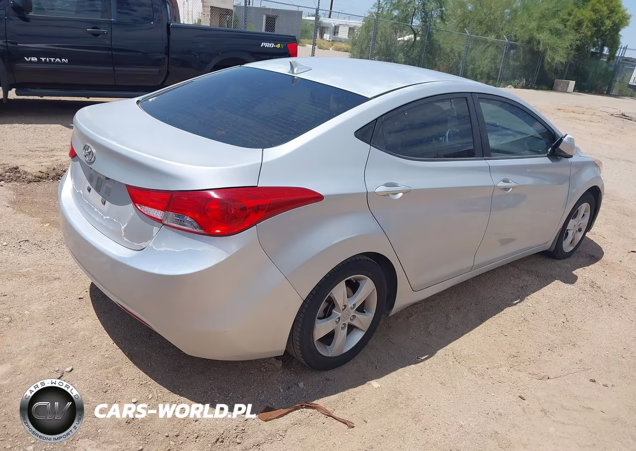 2012 Hyundai Elantra Gls (Ulsan Plant) VIN:KMHDH4AE7CU341335 - 4