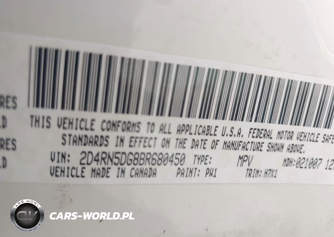 2011 Dodge Grand Caravan Crew VIN:2D4RN5DG8BR680450 - 9