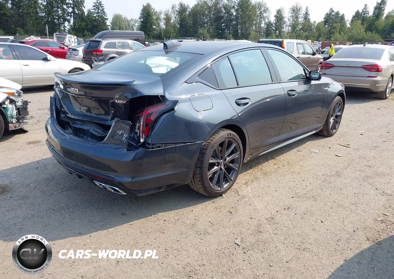 2026 Cadillac Ct5-V V-Series Rwd VIN:1G6DV5RW4T0110662 - 4