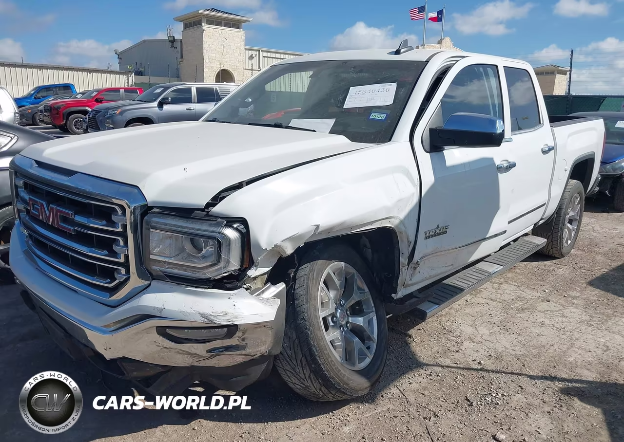 2018 GMC Sierra 1500 Slt VIN:3GTP1NEC0JG133852 - 2