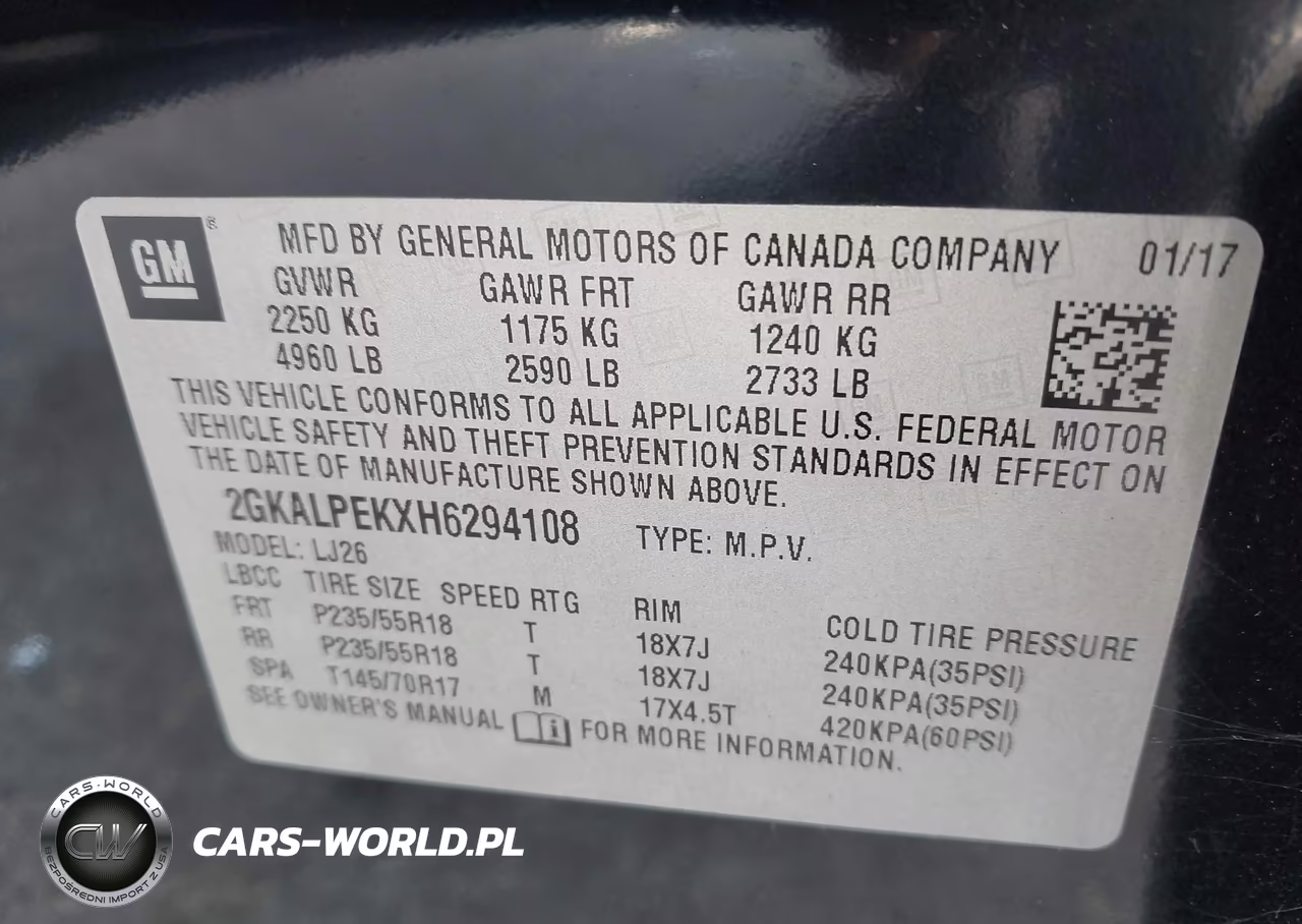 2017 GMC Terrain Slt VIN:2GKALPEKXH6294108 - 9
