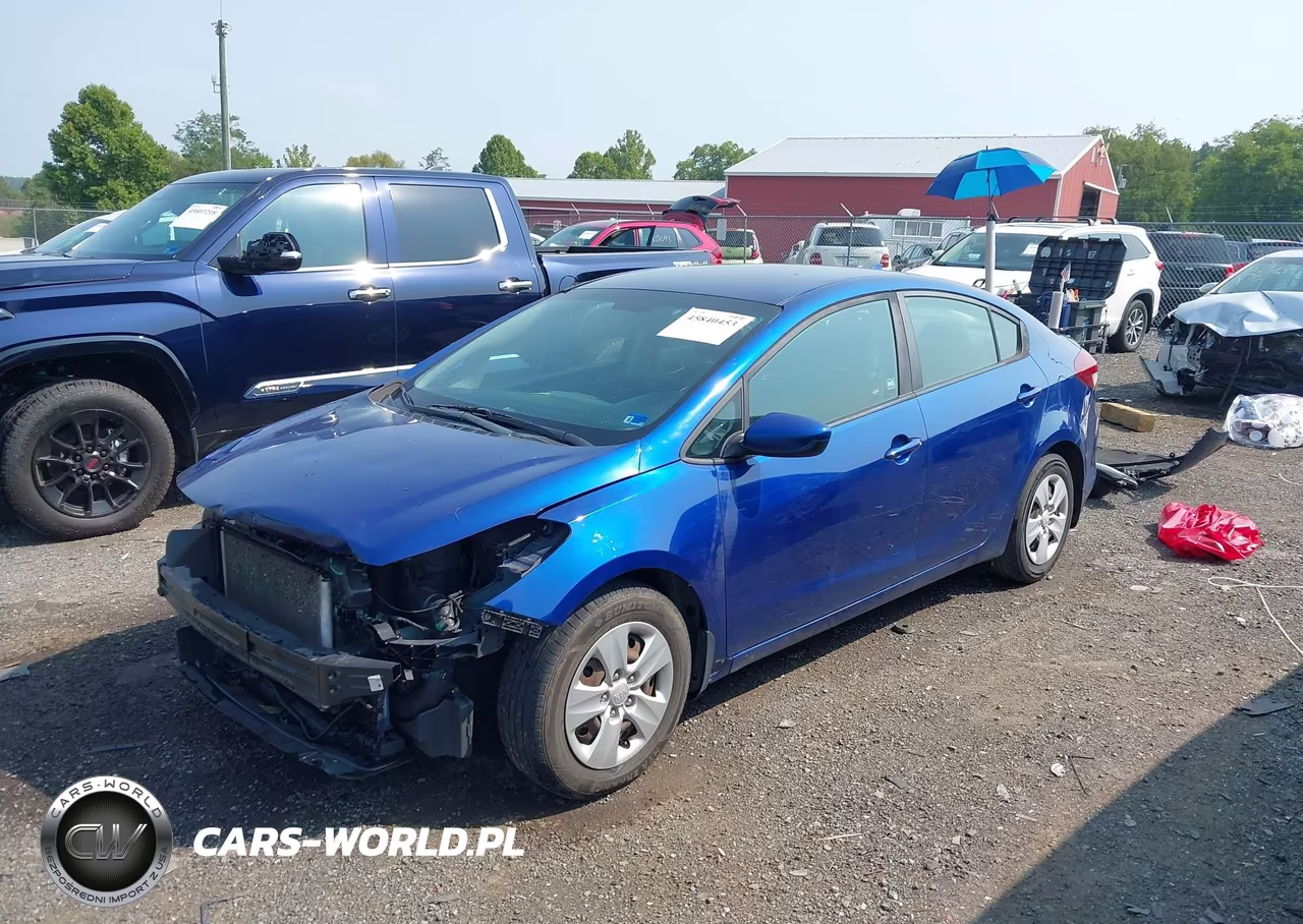 2017 Kia Forte Lx VIN:3KPFL4A72HE041026 - 2