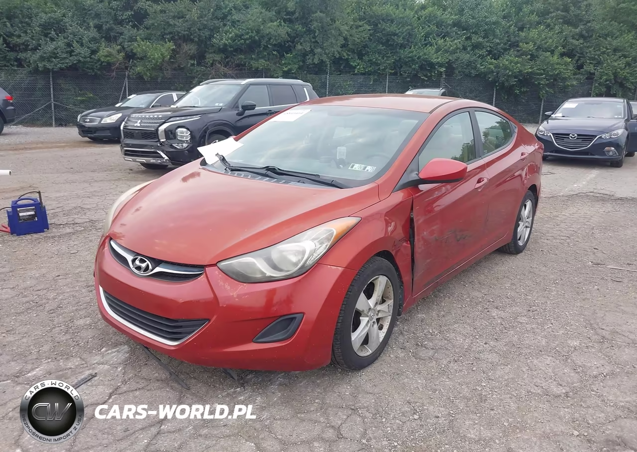 2011 Hyundai Elantra Gls (Ulsan Plant) VIN:KMHDH4AE9BU105610 - 2