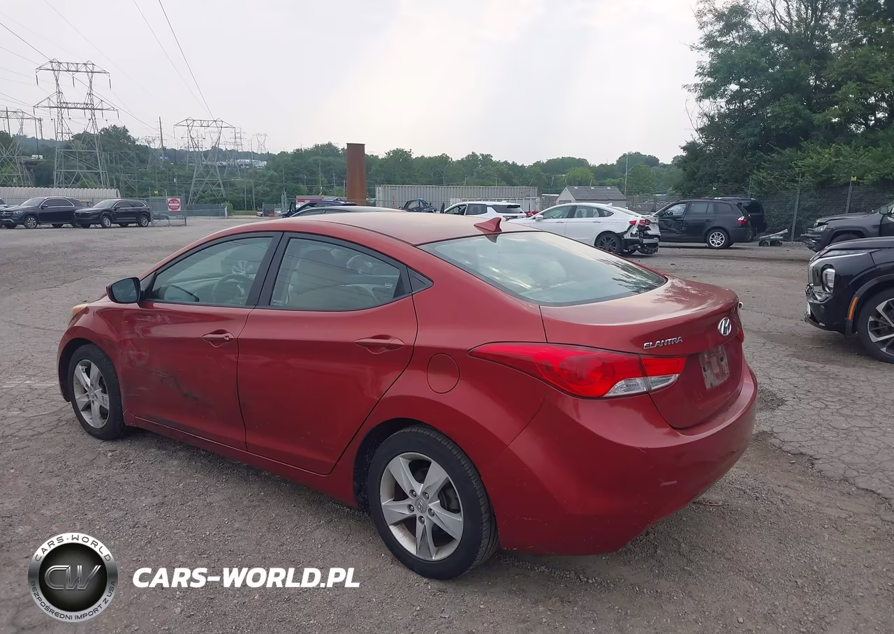 2011 Hyundai Elantra Gls (Ulsan Plant) VIN:KMHDH4AE9BU105610 - 3