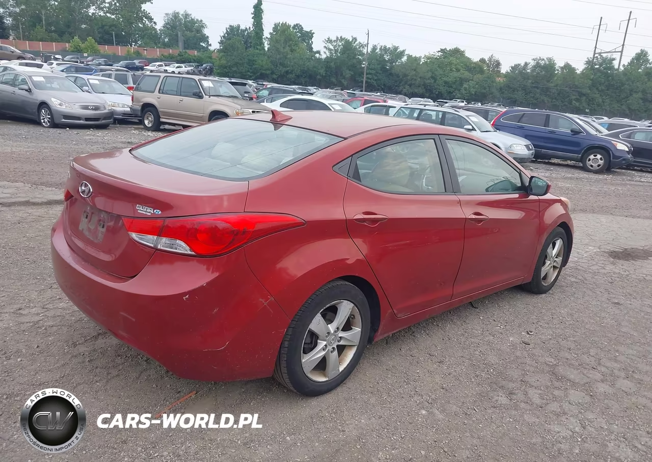 2011 Hyundai Elantra Gls (Ulsan Plant) VIN:KMHDH4AE9BU105610 - 4