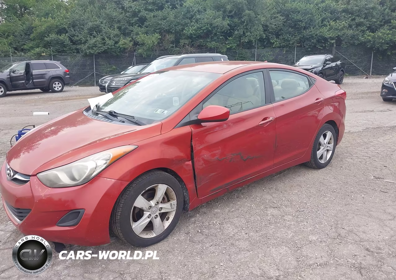 2011 Hyundai Elantra Gls (Ulsan Plant) VIN:KMHDH4AE9BU105610 - 6