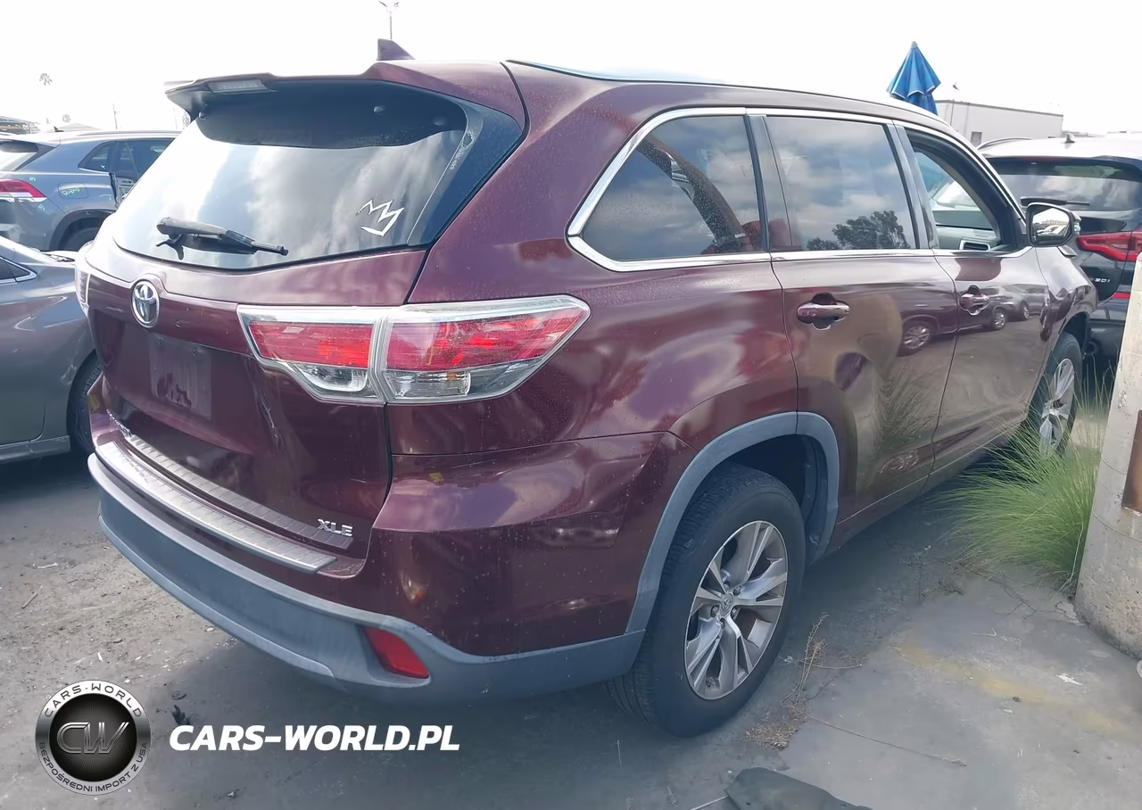 2014 Toyota Highlander Xle V6 VIN:5TDKKRFH1ES031461 - 4