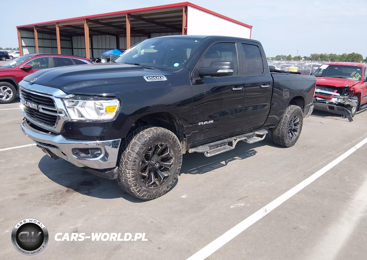 2020 Ram 1500 Big Horn 4X4 6'4 Box VIN:1C6SRFBT4LN258299 - 2
