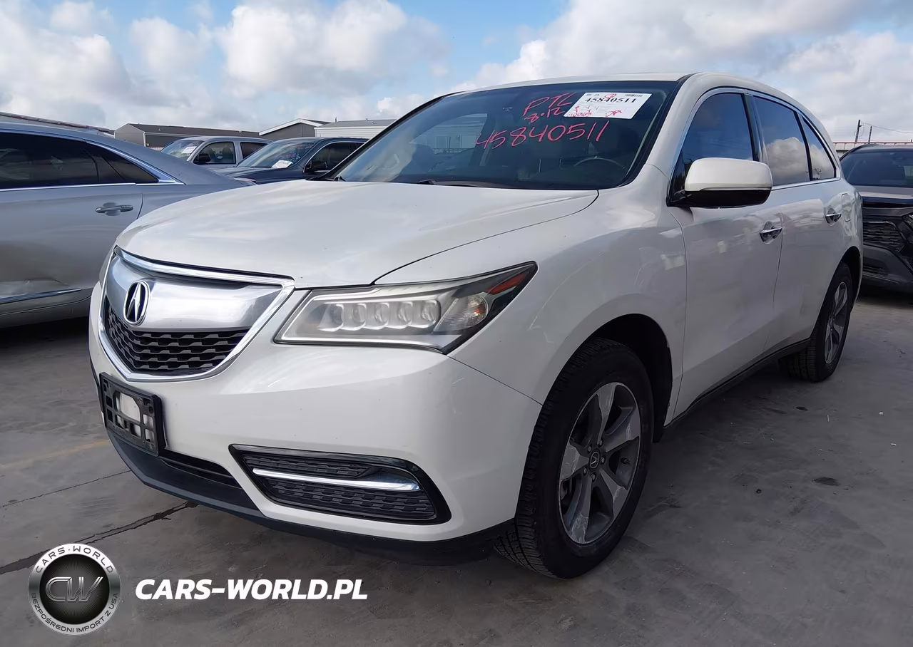 2015 Acura Mdx VIN:5FRYD3H25FB005055 - 2