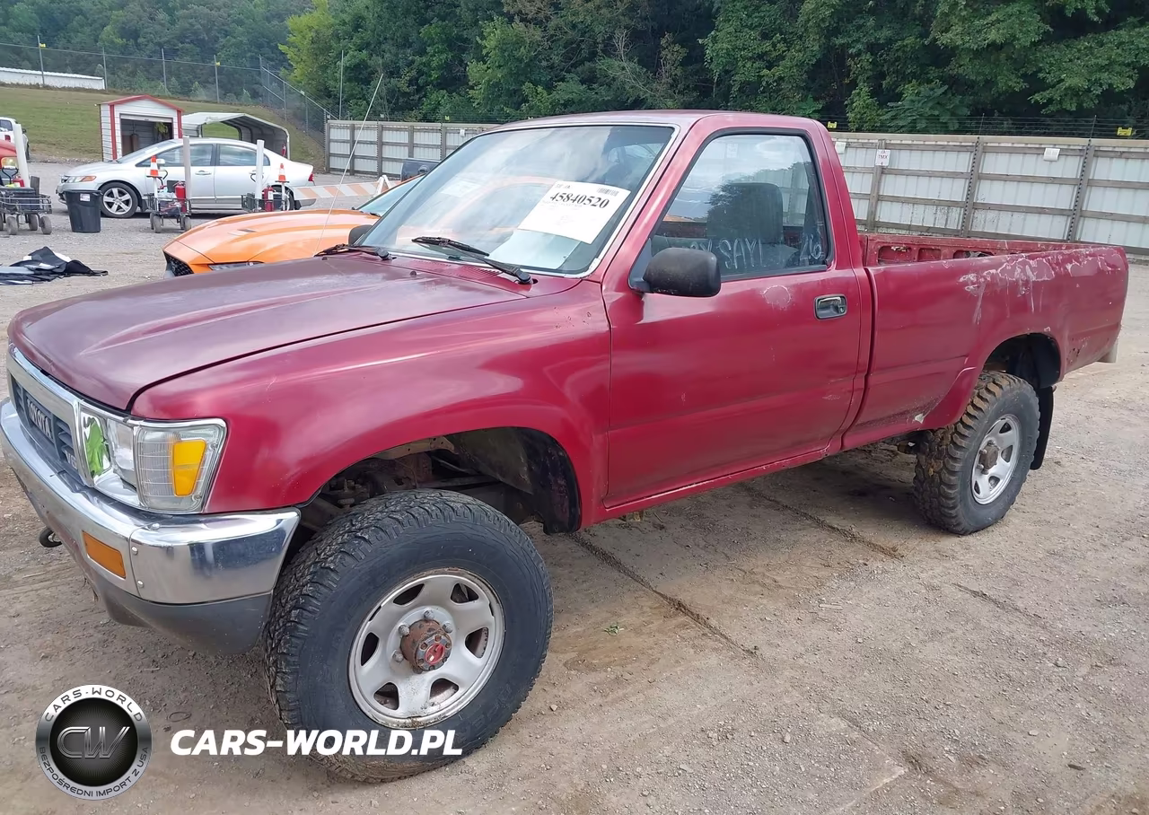 1989 Toyota Pickup 1-2 Ton Lng Wheelbase Dlx VIN:JT4VN02D6K6000706 - 2