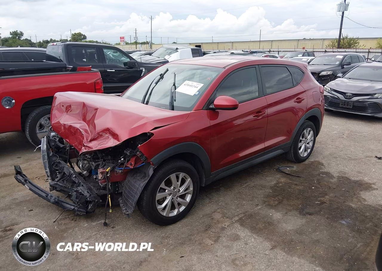 2021 Hyundai Tucson Se VIN:KM8J23A49MU331591 - 2