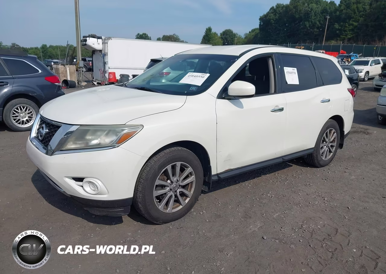 2015 Nissan Pathfinder S VIN:5N1AR2MMXFC619257 - 2