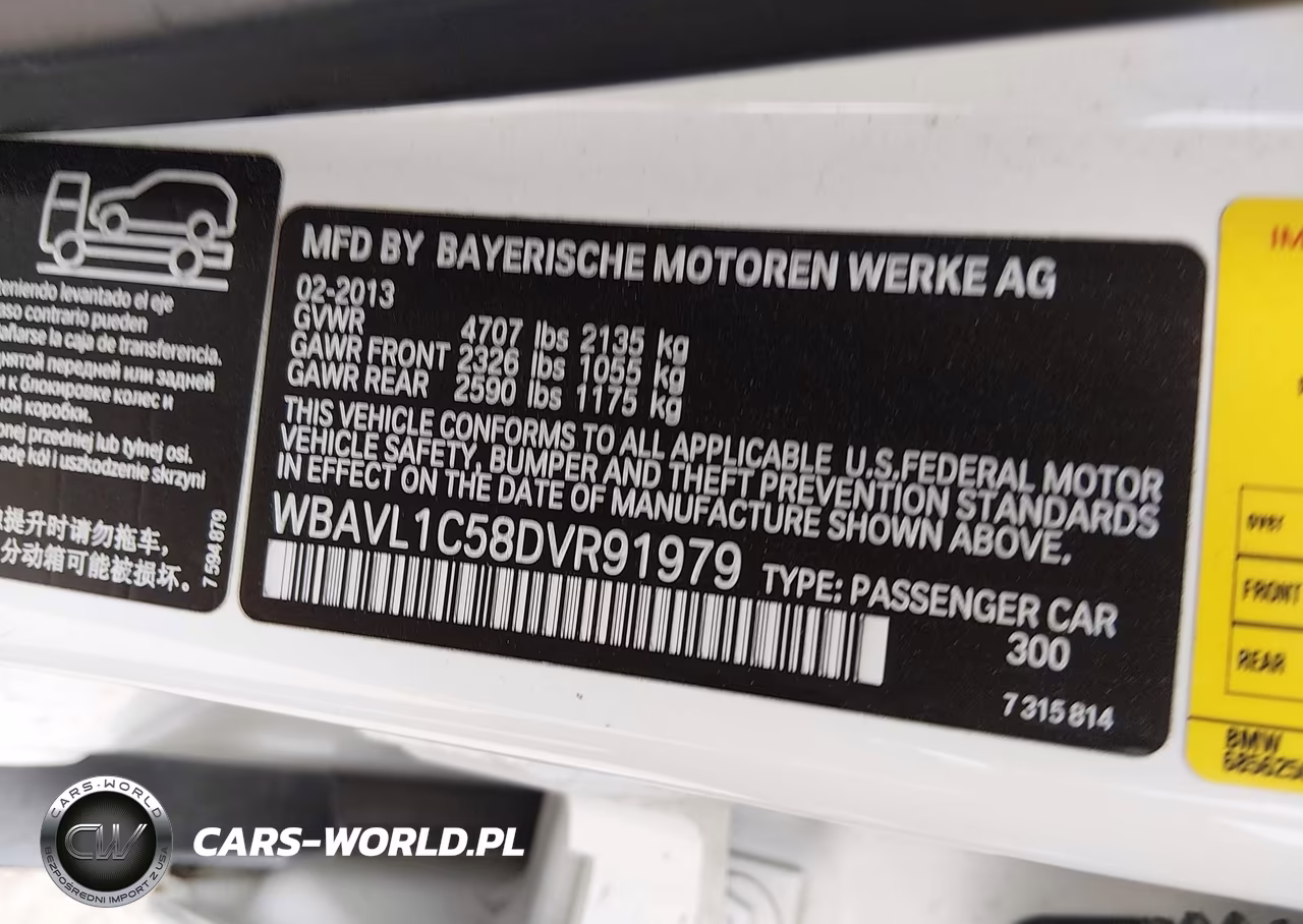 2013 BMW X1 xDrive28I VIN:WBAVL1C58DVR91979 - 9