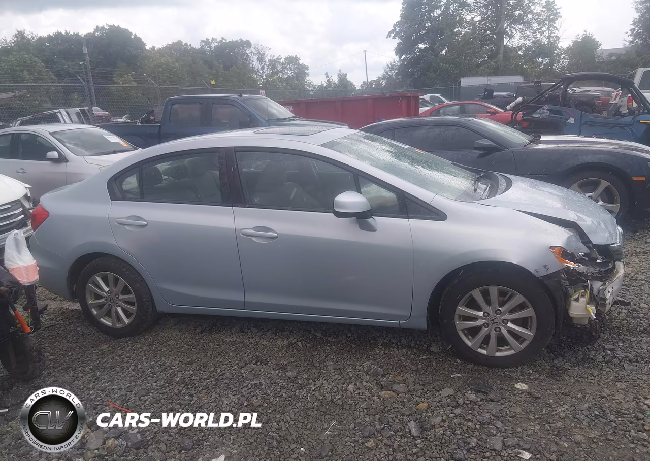 2012 Honda Civic Ex VIN:19XFB2F81CE019908 - 14
