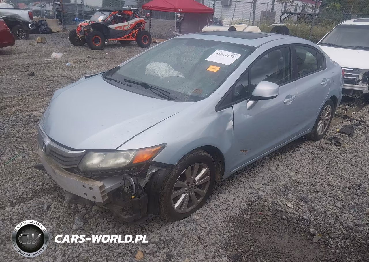 2012 Honda Civic Ex VIN:19XFB2F81CE019908 - 2