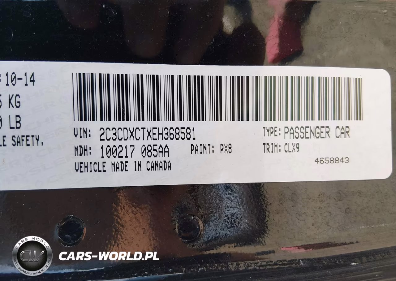 2014 Dodge Charger R-T Plus VIN:2C3CDXCTXEH368581 - 9
