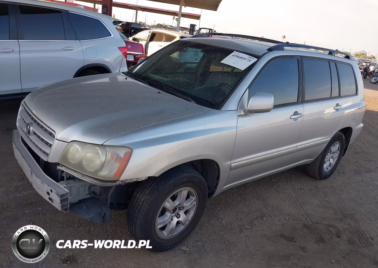 2003 Toyota Highlander V6 VIN:JTEGF21A330111335 - 2
