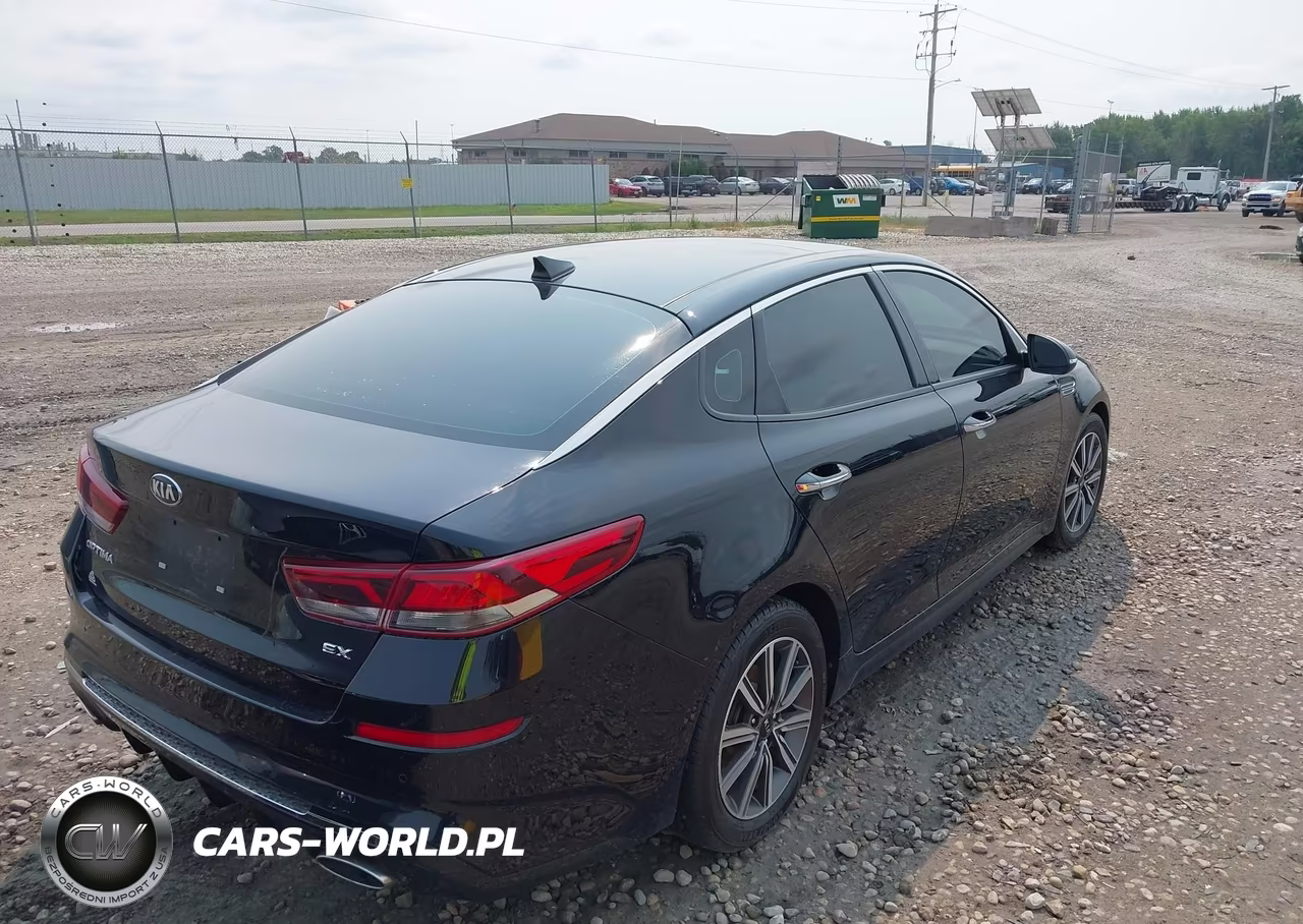 2019 Kia Optima Ex VIN:5XXGU4L10KG314537 - 4
