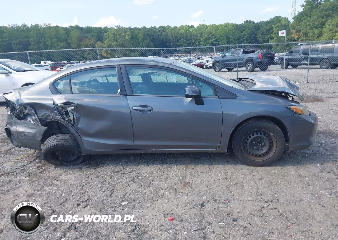 2012 Honda Civic Lx VIN:19XFB2F53CE050860 - 13