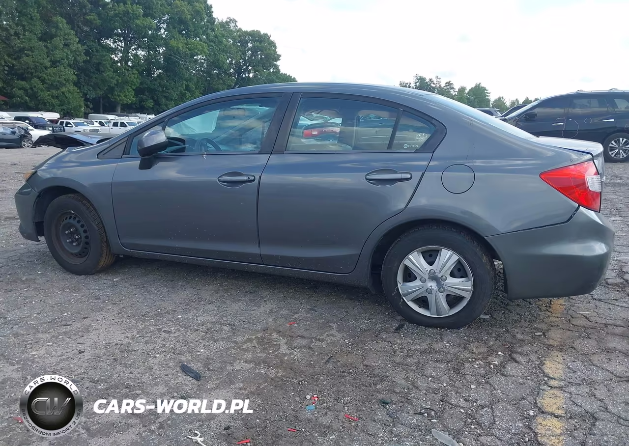 2012 Honda Civic Lx VIN:19XFB2F53CE050860 - 14