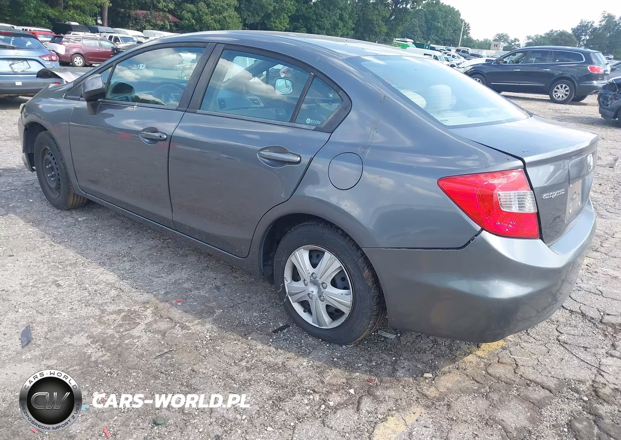 2012 Honda Civic Lx VIN:19XFB2F53CE050860 - 3