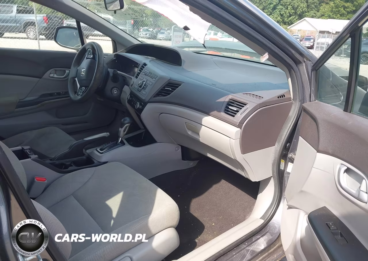 2012 Honda Civic Lx VIN:19XFB2F53CE050860 - 5