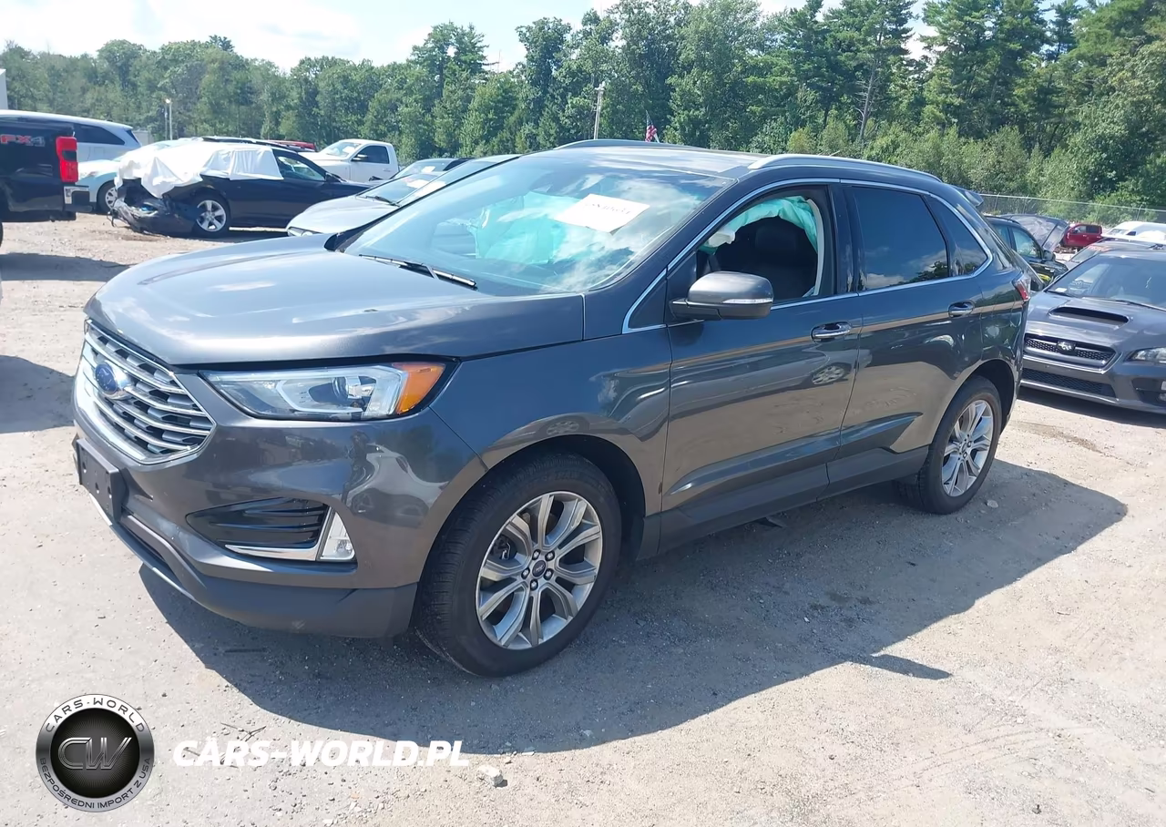 2019 Ford Edge Titanium VIN:2FMPK4K96KBB42605 - 2