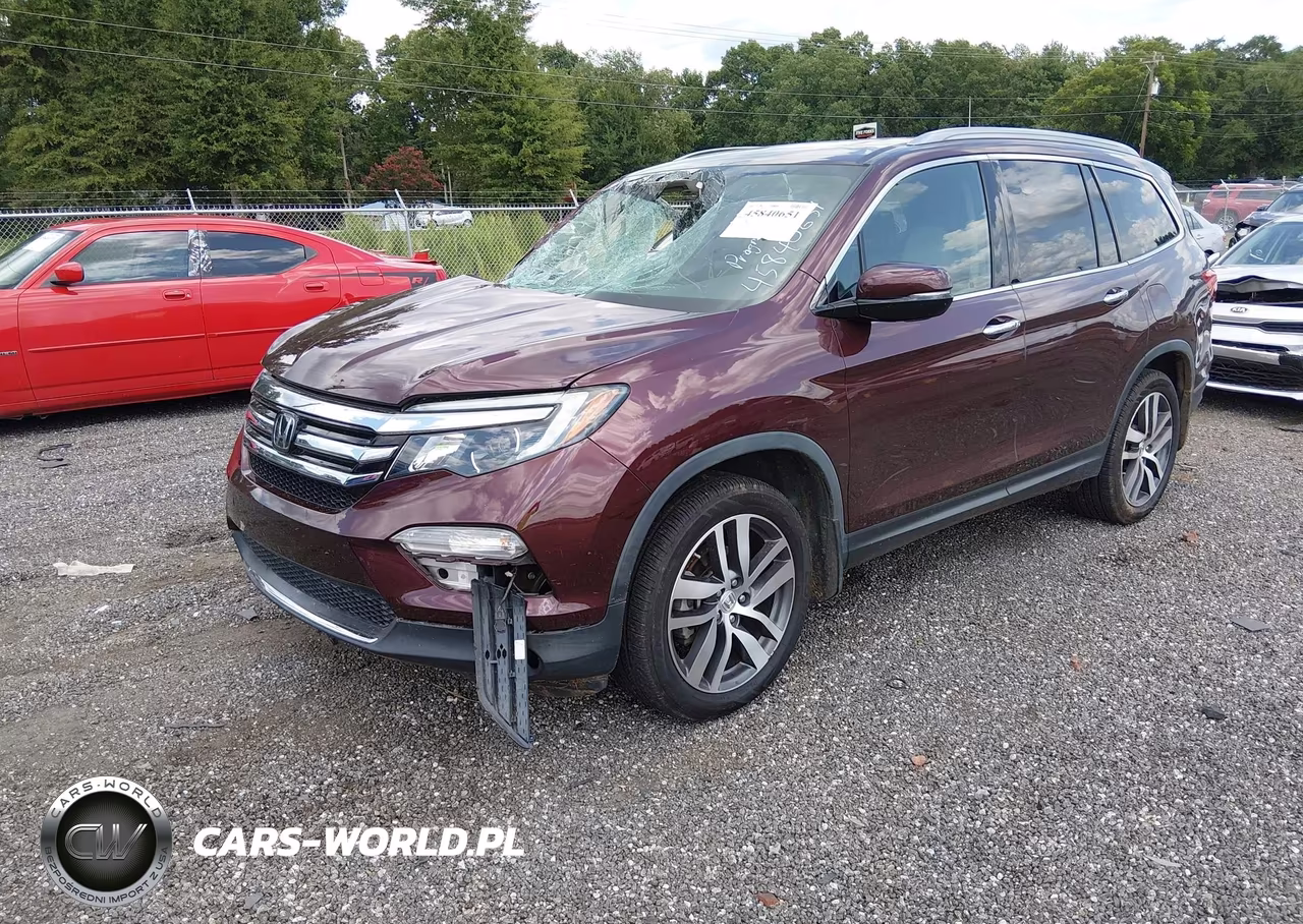 2017 Honda Pilot Elite VIN:5FNYF6H00HB086853 - 2