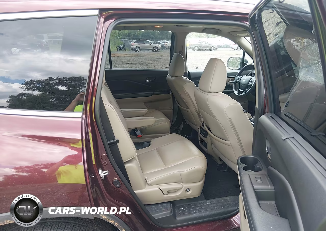 2017 Honda Pilot Elite VIN:5FNYF6H00HB086853 - 8